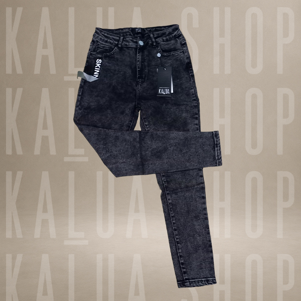 Pantalón Kalua Negro lavado para Dama - Imagen 4